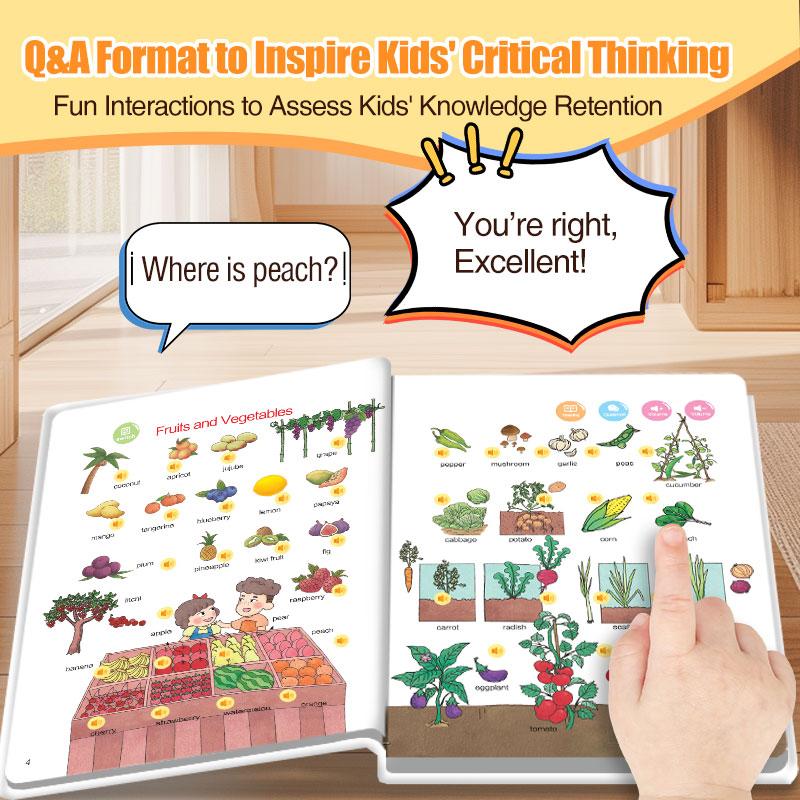 SoundSprout™ Interactive English Sound Book for Kids